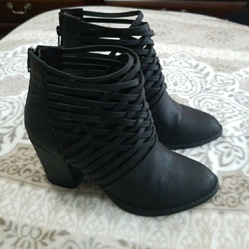 Mossimo Supply Co. Black Ankle Boots